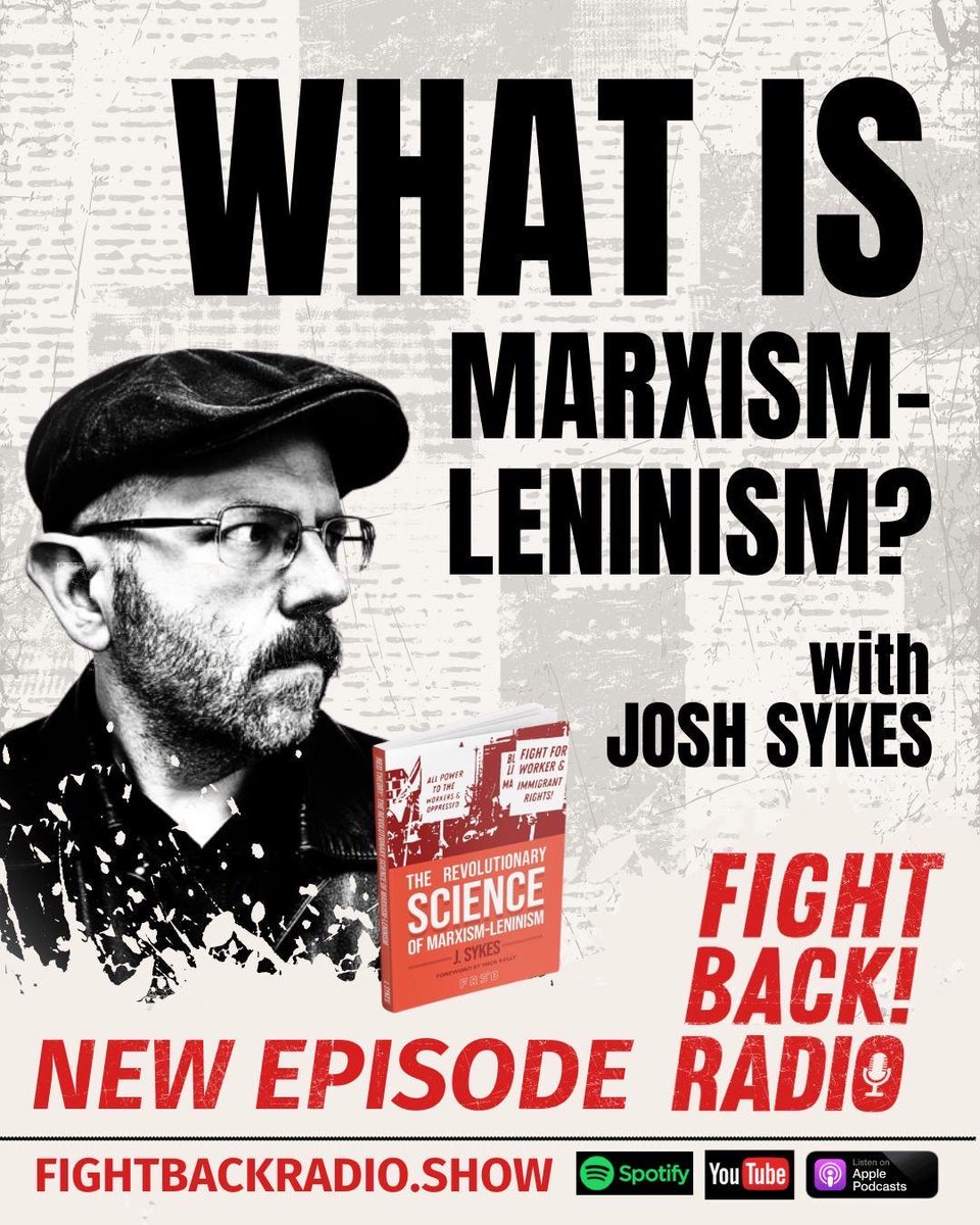 Something new on @FightBackRadio I sit down with @ComradeSykes to talk about theory for activists. @fightbacknews @freedomroadorg @RevLeftRadio @iosbakerjoe #Marxism #MarxismLeninism #communism #lefttheory