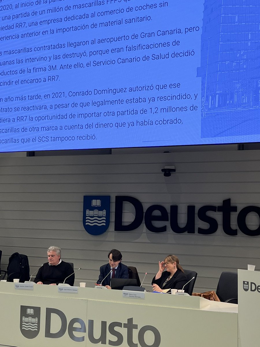 Paul Stephenson (@pauljstephenson) on Twitter photo Representatives from the European Commission and the EPPO speaking to undergraduate law students about protecting the EU’s financial interests as part of the EU-BREATHE event organised at <a href="/DerechoDeusto/">Deusto Derecho</a> by <a href="/ml_san_barr/">Maria L Sanchez B</a> #eubudget Representatives from the European Commission and the EPPO speaking to undergraduate law students about protecting the EU’s financial interests as part of the EU-BREATHE event organised at <a href="/DerechoDeusto/">Deusto Derecho</a> by <a href="/ml_san_barr/">Maria L Sanchez B</a> #eubudget