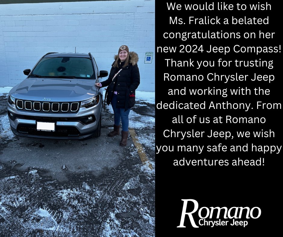 RomanoJeep's tweet photo. #Jeep #JeepCompass #RomanoChryslerJeep #RomanoAutoGroup #RomanoAutoDealerships #RomanoChryslerJeepFamily https://t.co/1SyWhrHnsB