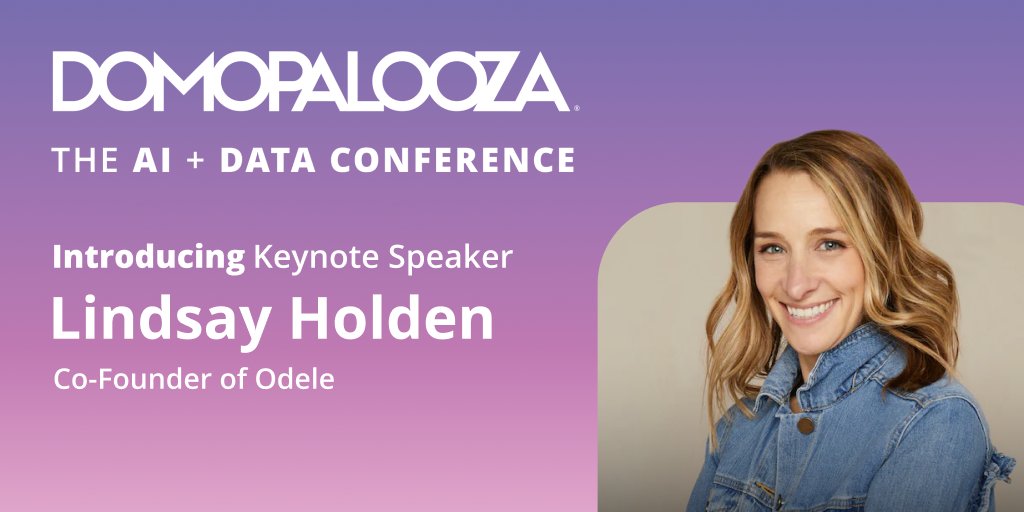 bikene1's tweet photo. Excited to announce Lindsay Holden, Co-Founder of Odele Beauty, as a keynote speaker at #Domopalooza! Odele utilized #data to evolve from an idea to being stocked at Target.

Register and join us at #DP24: https://t.co/SuniyxcrKP https://t.co/qH0EXPFPgK