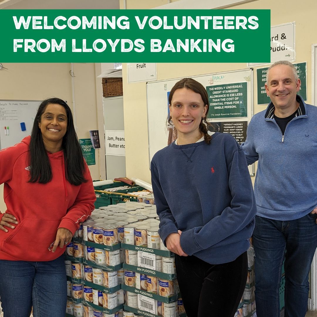 It was lovely to welcome some volunteers from Lloyds Banking last week! Volunteering is good for the soul and a great way to connect with team mates! If your business would like to support our work visit buff.ly/3Y4B5hr #volunteerhackney #hackney @lloydsbankinggroup