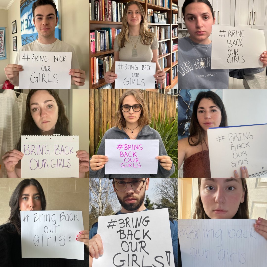 19 innocent girls and women are still being held captive by Hamas. We need to use our voices and show the world that we won’t stay silent. These women and all 134 hostages have been held captive for 164 days. 164 days too long. #BringBackOurGirls