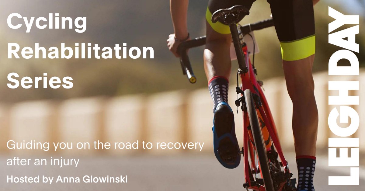 In episode one of our cycling rehabilitation series, chartered psychologist, Peter Hudson, joins @Anna_Glowinski to explain how psychology can help clients overcome the psychological hurdles of an injury and enjoy cycling again. @Cyclotherapy Find it here: ow.ly/CQOq50QVFvh