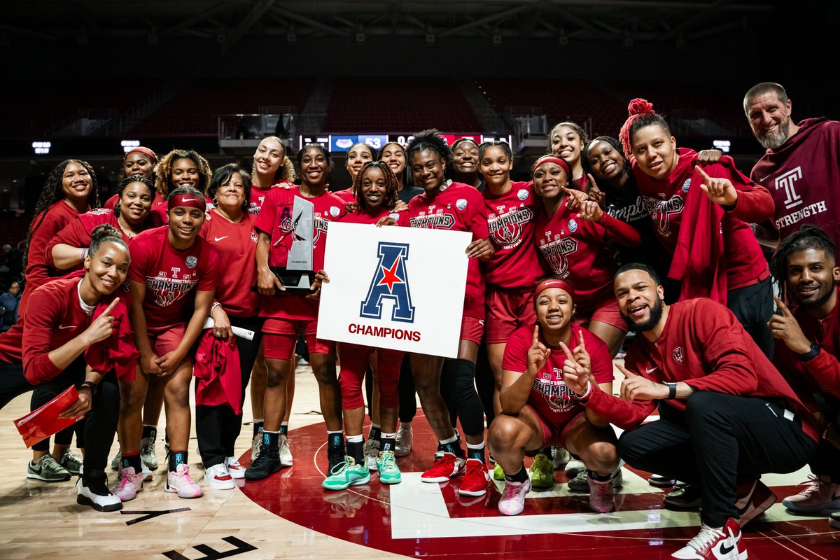 Not the ending we wanted, but we want to commend our players and staff for giving it their all every minute of the way this season. We promise to continue raising the bar for women's basketball at Temple🦉