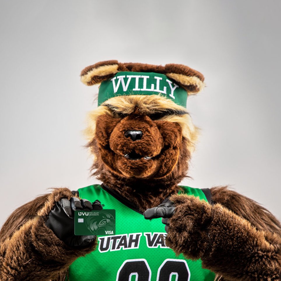 Students, get $50 off your regalia at Grad Fest on March 19 or 20 when you pay with or sign up for a UCCU Wolverine Card. Learn more engage.uvu.edu/uccuwolverinec….