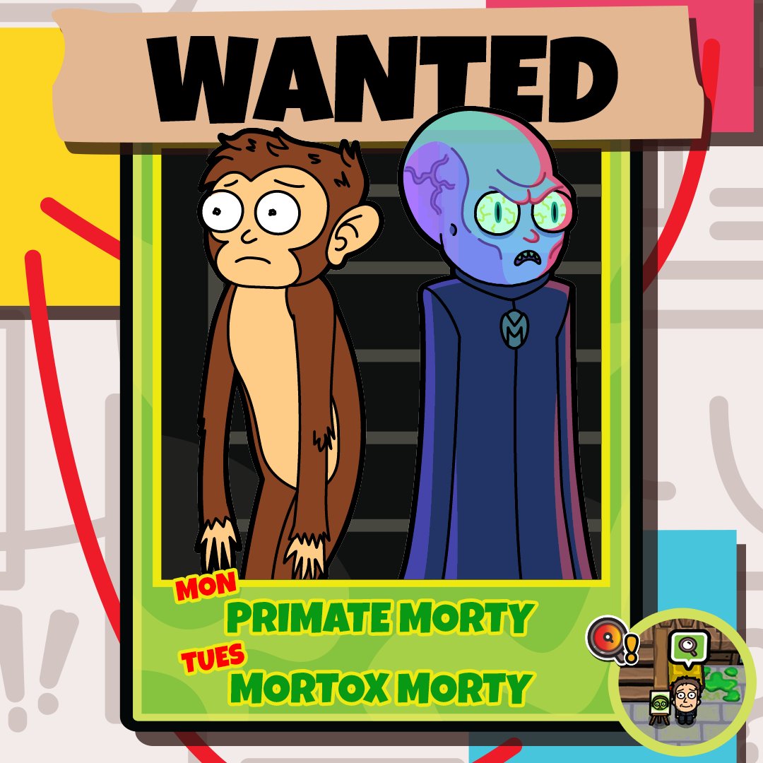 Moving Mortys on the loose! Catch them before they're gone