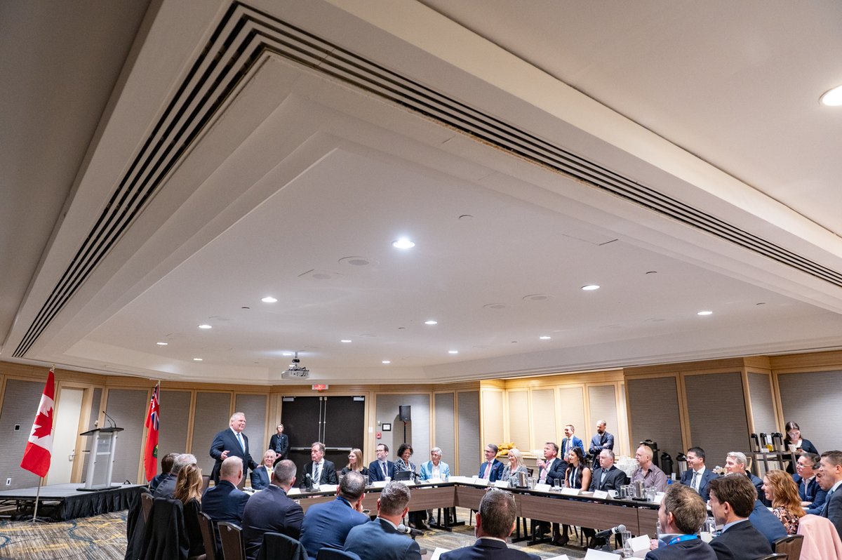 PDAC 2024 was a productive period for the $ELBM team. CEO, Trent Mell, participated in the Minister's Mining Industry Council meeting alongside Premier @fordnation and MPPs @GeorgePirieMPP & @VictorFedeli, to discuss the industry’s capacity to resolve ON's supply chain gaps.
