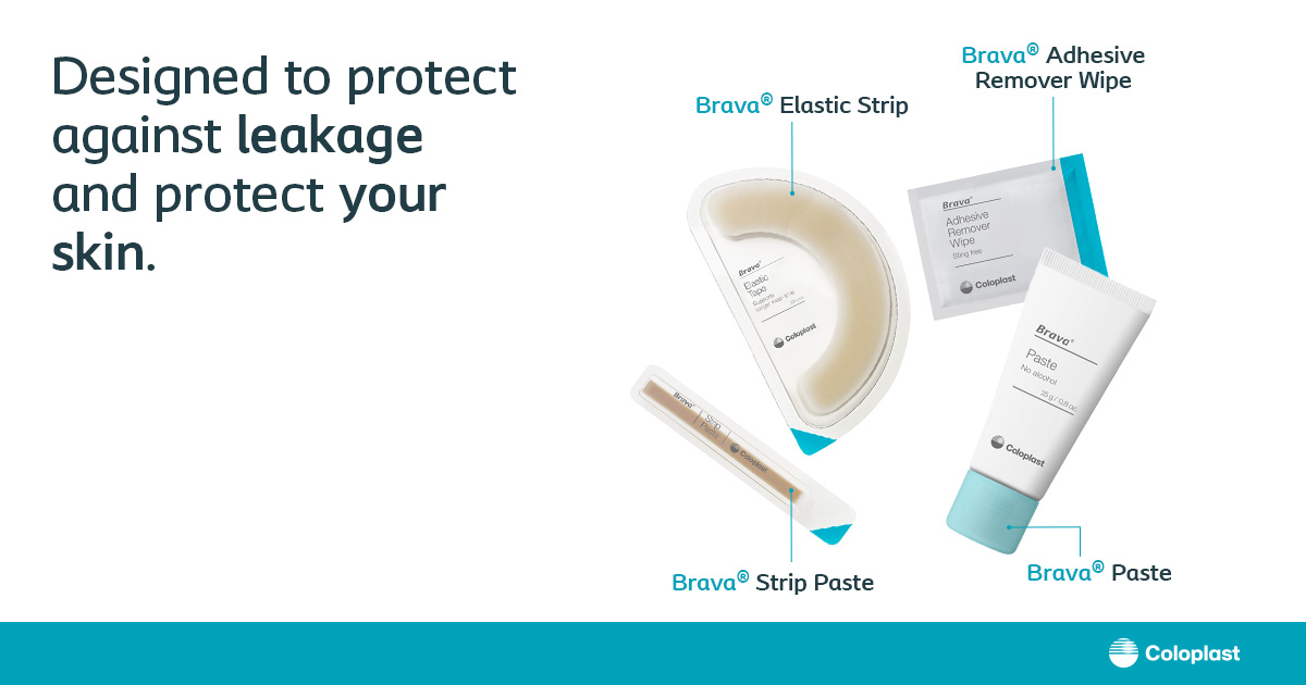 Coloplast Canada on X: We have a range of supporting products for your  ostomy needs. Need help against leakage? Try the Brava® Paste. Need help  removing your baseplate? Try the Brava® Adhesive