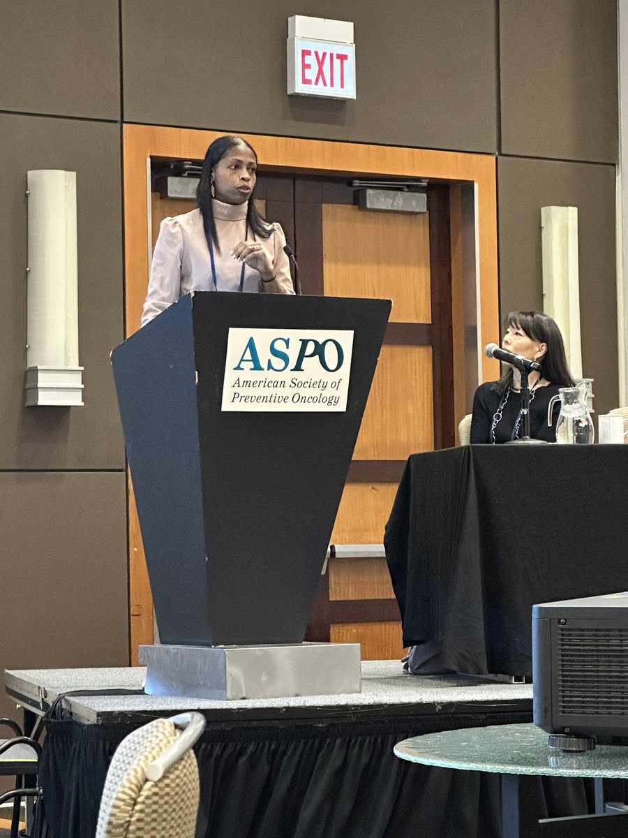 Dr. Tiffany Carson (@drtiffanycarson) on Twitter photo <a href="/Dr_LEMcCullough/">Lauren E. McCullough</a> is presenting compelling data at #ASPO2024 to stimulate a “shift in thinking” about drivers of disparities in breast cancer! #SAMBAI <a href="/Dr_LEMcCullough/">Lauren E. McCullough</a> is presenting compelling data at #ASPO2024 to stimulate a “shift in thinking” about drivers of disparities in breast cancer! #SAMBAI