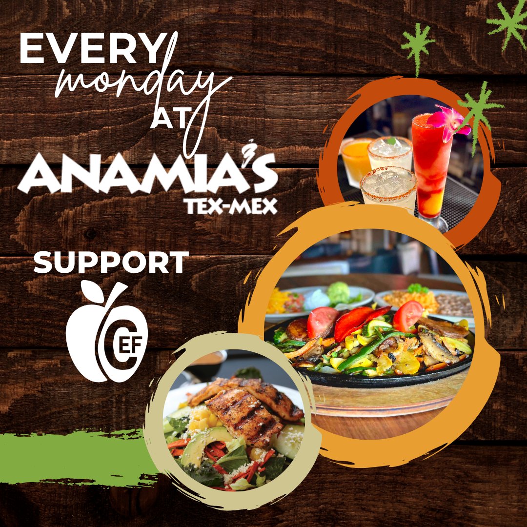 🌮 Happy Monday, amigos! 🌮 Don't forget to fuel up at Anamia's Tex Mex today and every Monday to support the Coppell ISD Education Foundation! 📚🍽️ Let's make a difference together! #SupportEducation #AnamiasTexMex #CoppellISD #MondayMotivation