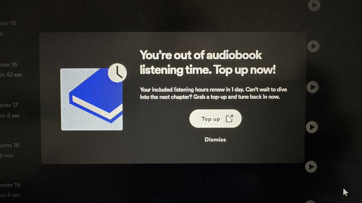 NotVeryPC1's tweet photo. Hey @SpotifyCares and/or @SpotifyUSA what the heck is this?  Why would this be limited as a premium membership holder??  Pretty disappointing https://t.co/rhw1ZorHp4