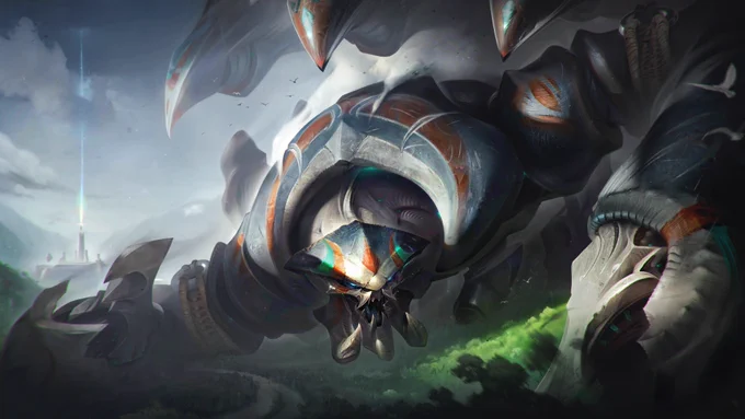 Skarner base splash by Terence Cantal 