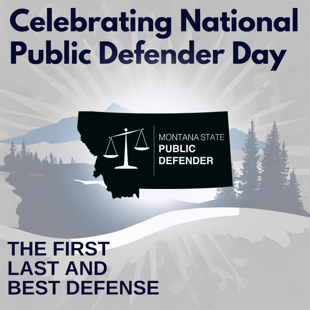 #NationalPublicDefenderDay honors the heroes who fight for ALL to have a fair shot at justice. They provide: Compassionate advocacy ⚖️ Equal access to legal processes ✊ A challenge to systemic inequalities Thank you, Public Defenders, for being champions of a just society!