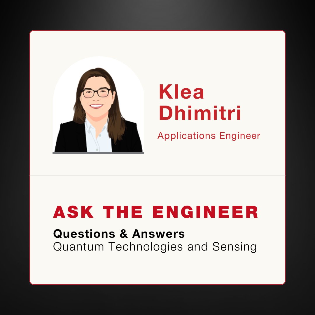 HamamatsuPhoton's tweet photo. #AskTheEngineer: What is the role of #photonics in #quantumtechnology? What is the advantage of using photonics in quantum systems?
Klea Dhimitri, who specializes in photonics for emerging quantum tech, answers these questions and more! 👉https://t.co/2N7CxfG2p4 https://t.co/uAKwtyZG0h