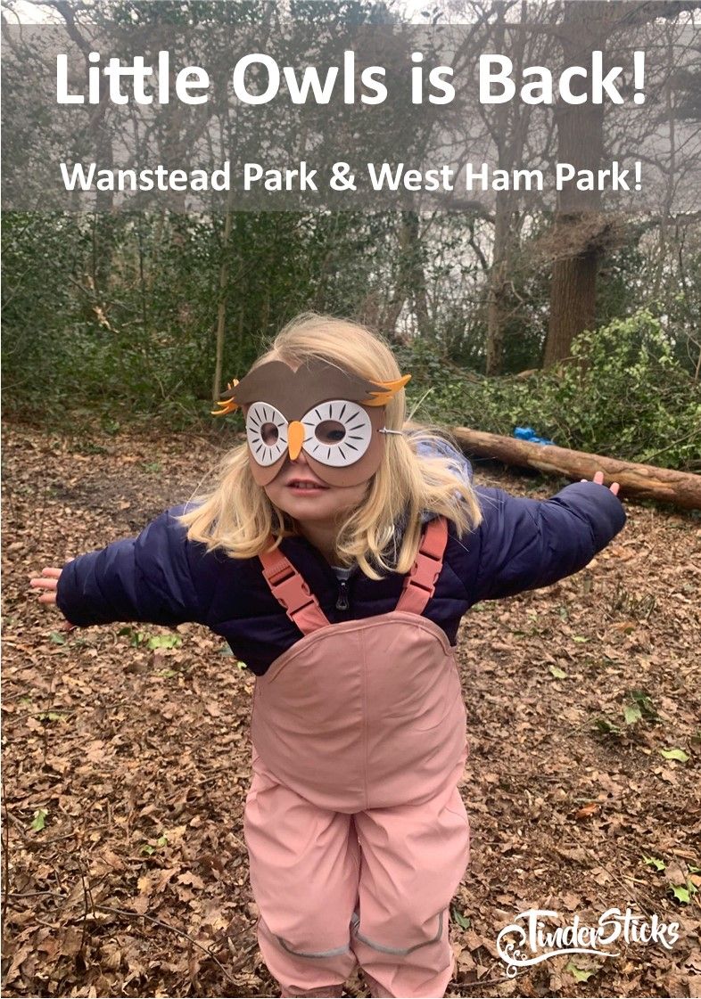 Outdoor Adventures for Preschoolers! Thanks to funding from #CityBridgeFoundation, from May, Little Owls will be returning to #WansteadPark & spreading its wings into #WestHamPark too! Watch this space or join our mailing list & we'll keep you up to date: buff.ly/3Sp75f8