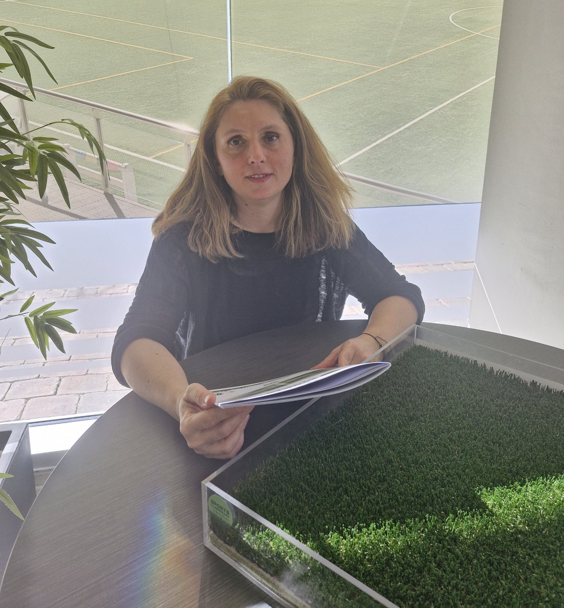 🔝Anna Alay s'ha incorporat a #SportsLandscape com a responsable del sistema integral de gestió de la ISO. El seu paper és fonamental perquè li donem molta importància a la nostra política de qualitat, medi ambient i seguretat i salut en el treball per garantir el millor servei.