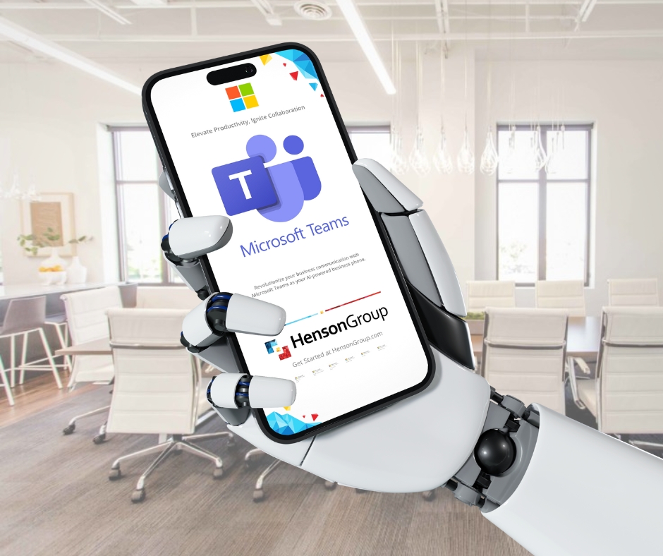 Elevate Productivity, Ignite Collaboration 💡

Revolutionize your business communication with Microsoft Teams as your AI-powered business phone! 🤳

Get started today at hubs.la/Q02pMyHw0 🦾

#MicrosoftTeams #MSCopilot #Copilot #AI #AIInnovation #HensonGroup