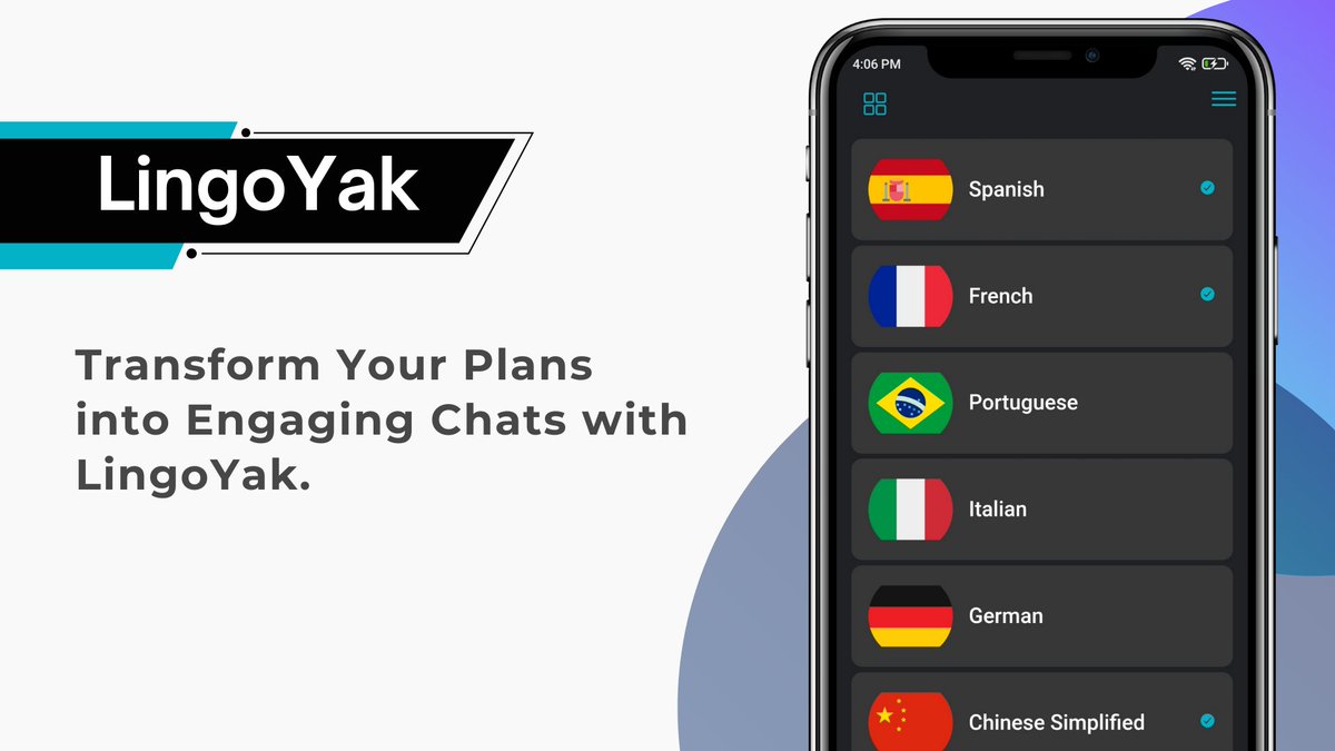 lingoyak's tweet image. Tweeter (X)
LingoBook &amp;amp; LingoYak: The Language Learning Revolution
The future of language learning is here, and it&apos;s driven by the mind-blowing power of AI and Machine Learning.
#LanguageLearning
#KickstarterCampaign
#LearnANewLanguage
#EduTech
#Polyglot
#DigitalEducation