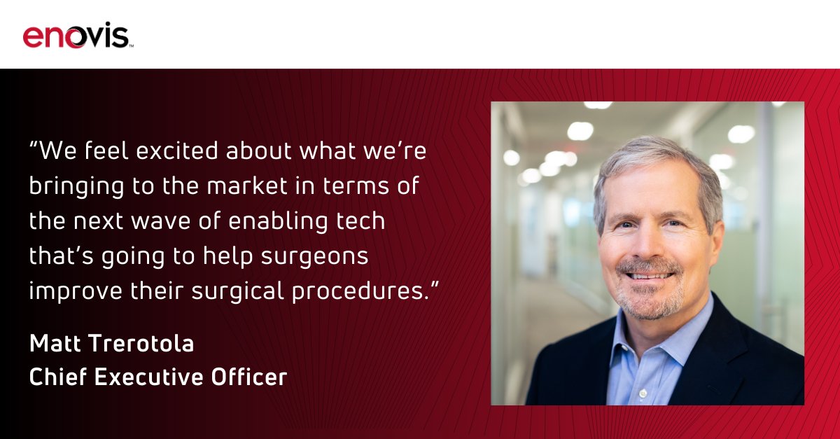 Our CEO, Matt Trerotola, recently sat down with @MassDevice editor-in-chief Chris Newmarker to discuss how we are leading medtech innovation in orthopedics and beyond at #Enovis. ➡️ Read the full story: hubs.la/Q02pNT8c0 #BetterIs #OrthoInnovation #MedTech