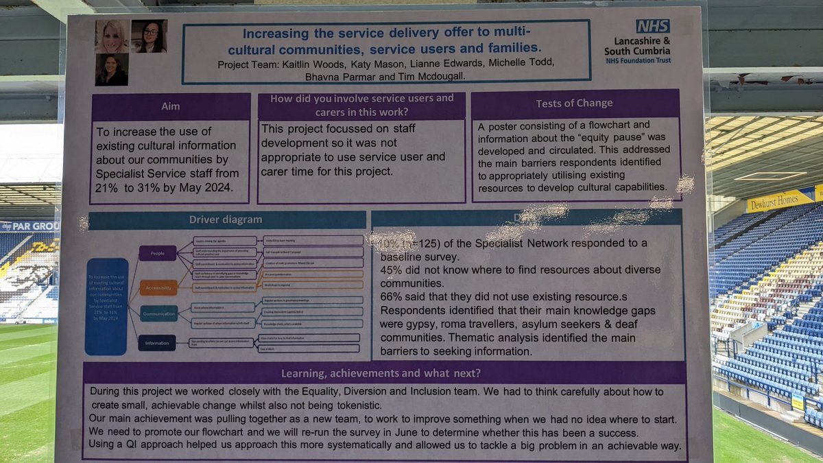 Great to hear about the Specialist Network improvement programme. LOVE the 'Equity Pause' approach. Looking forward to hearing the different thinking and action that comes from this. @DrKatyMason