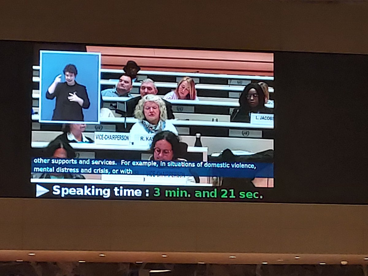 UN CRPD Committee member just asked UK Gov't delegation to explain what they're doing to address the biggest deaths crisis in the history of the NHS <a href="/NSFTtweets/">NSFT mental health</a> 
The <a href="/NSFTCrisis/">NorfolkSuffolkCrisis</a> <a href="/NSFTdeaths/">NSFTdeaths</a> <a href="/notsafeft/">Not Safe For Treatment</a> has now been exposed internationally 
#CRDP24