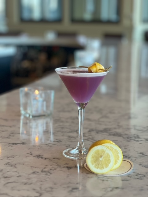 DaviosReston's tweet photo. Introducing our new "Lavender Butterfly Martini" just in time for spring! A captivating blend of flavors of lavender with the subtle sweetness of butterfly pea flower, creating a mesmerizing hue that dances in your glass 🦋🍸✨#springcocktail #reykavodka #lemonjuice #tonic https://t.co/riMb16D4Ck