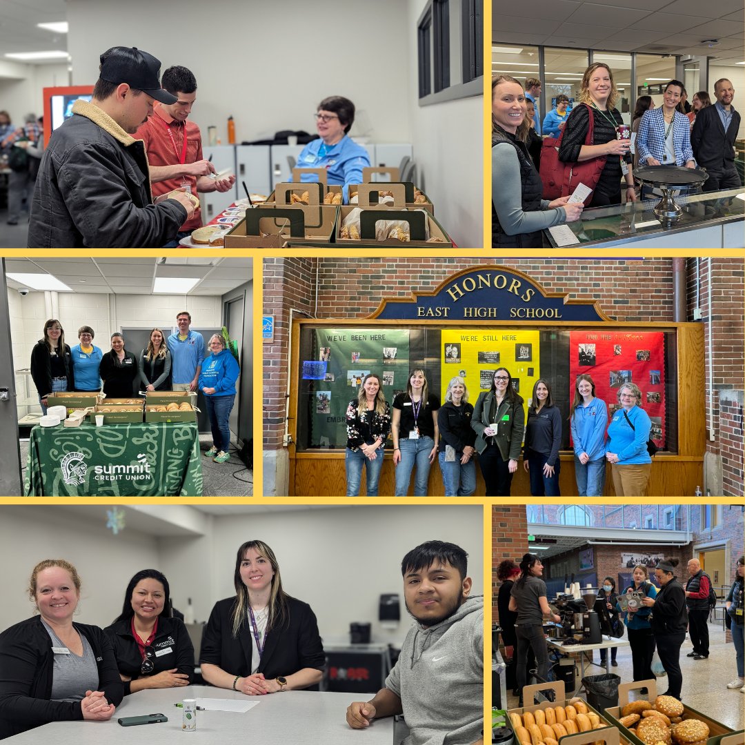 Shoutout to West High, Memorial, La Follette, & East High School's Adopt-a-School partner, @SummitDoMore, for treating our wonderful educators to coffee & baked goods. We have 25 @mmsdschools searching for Adopt-a-School partners. Get involved today: schoolsmakemadison.org/our-work/adopt…