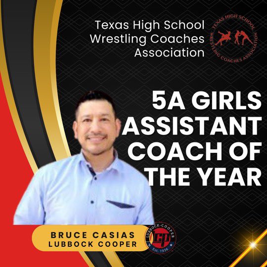 THSWCA's tweet photo. Congratulations to our 2023-2024 @THSWCA 5A Coaches of the Year! 
#txhswr #thswca @wrestlingtexas https://t.co/OPkIHDqKeX
