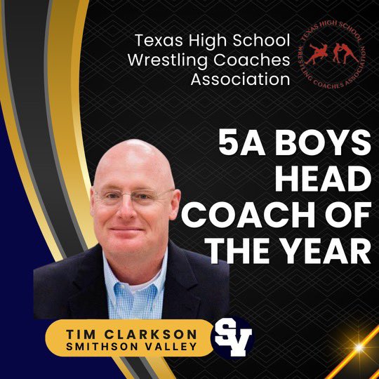 THSWCA's tweet photo. Congratulations to our 2023-2024 @THSWCA 5A Coaches of the Year! 
#txhswr #thswca @wrestlingtexas https://t.co/OPkIHDqKeX