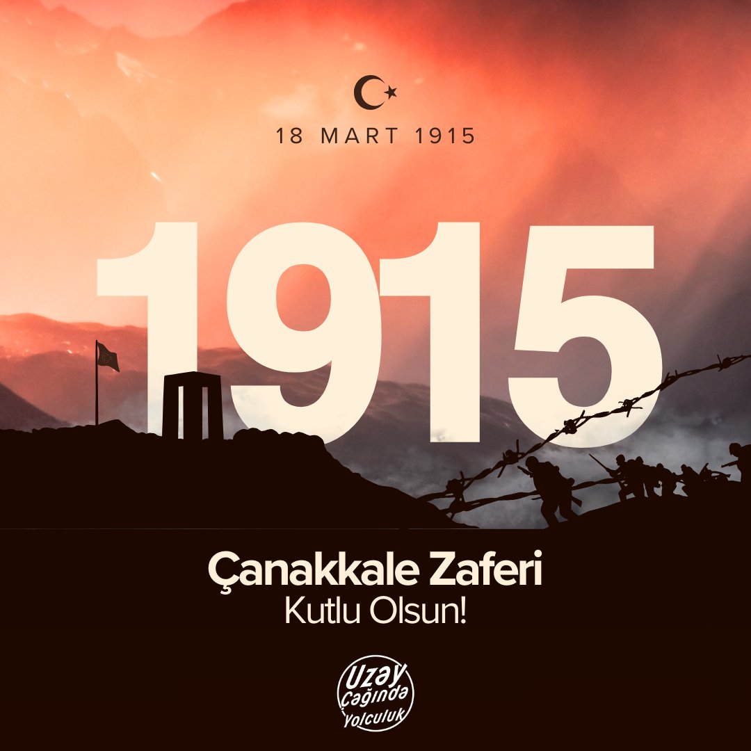 🇹🇷18 Mart Çanakkale Zaferi’nin 109. yıl dönümünde Gazi Mustafa Kemal Atatürk ve bütün şehitlerimizi saygı ve minnetle anıyoruz.