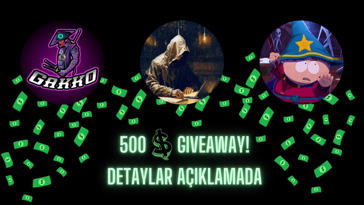 🎉🎉🎉 Süper Çekiliş 🎉🎉🎉 👀 Toplam 500 Dolar ( 16 Bin ₺ ) dağıtıyoruz 🚀🚀 ⭐️ 10 kişiye 🔥🔥 50 DOLAR 🔥🔥 Kişi başı ( 1.600 ₺ ). ✨ Katılım için yapmanız gerekenler👇 1️⃣ Aşağıdaki hesapları takip edin. ✅ @talhaXbtc ✅ @Gakkosca ✅ @pavlovunkopegi1 2️⃣