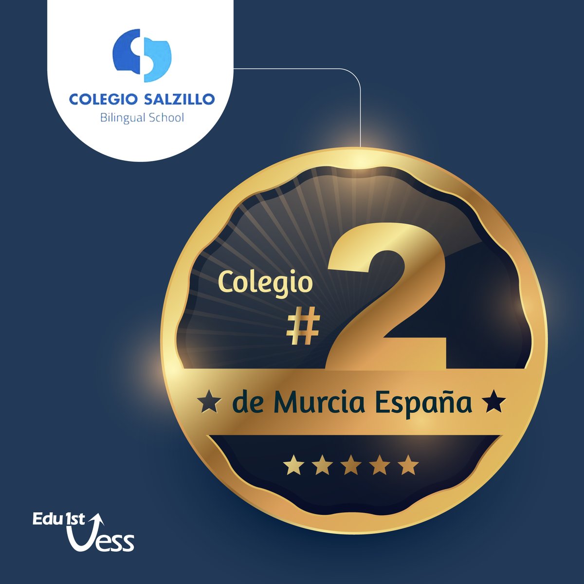 ¡Celebramos con entusiasmo que el Colegio Salzillo <a href="/ColegioSalzillo/">Colegio Salzillo</a>  ha alcanzado el segundo lugar en el ranking de Micole para la región de Murcia, España! 🥈💚 Este reconocimiento refleja nuestro compromiso con la calidad educativa y la dedicación de nuestra comunidad.