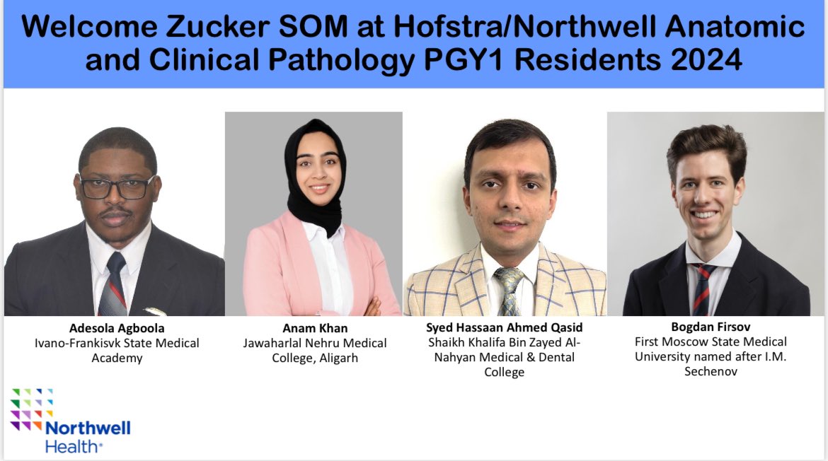 We are delighted to introduce to you our incoming PGY1 pathology residents! 💫 #pathmatch