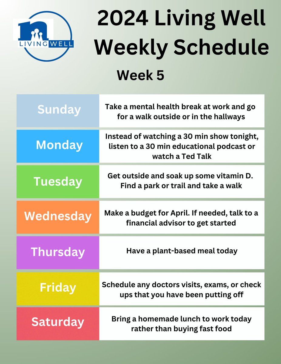 t's #LivingWellMonth! What activities have you enjoyed the most this month? Are there any you plan to make a regular part of your life?