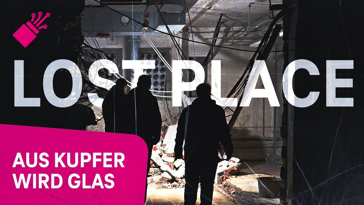 Heute wird's auf unserem YouTube-Kanal 'telekomnetz' etwas spooky. Wir besuchen einen Lost Place der Telekom: youtu.be/AfnKpQGJpWg. #telekom #glasfaser #erklärvideo #lostplace #ahrtal