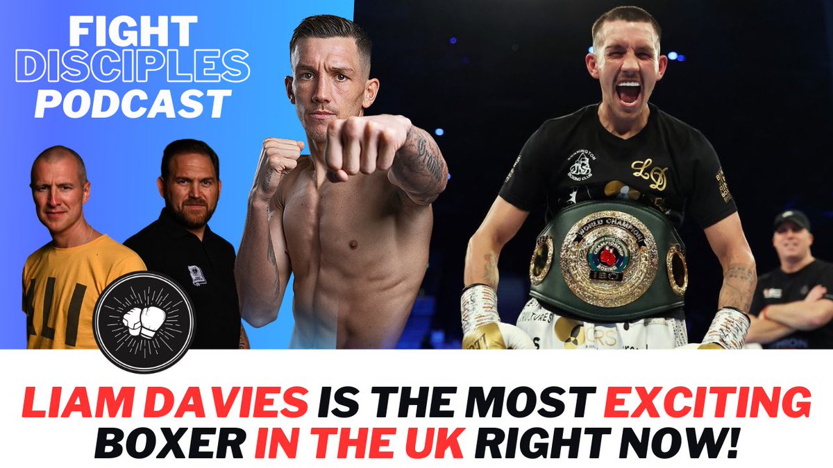 🚨NEW PODCAST🚨

“He has been must not miss for his last five fights” 

We’re all in on <a href="/Liamdavies_2/">liamdavies</a> but what comes next? We discuss on todays show. 

WATCH👉🏻 youtu.be/FwYukb2DZWo?si…

LISTEN👉🏻link.chtbl.com/FightDisciples