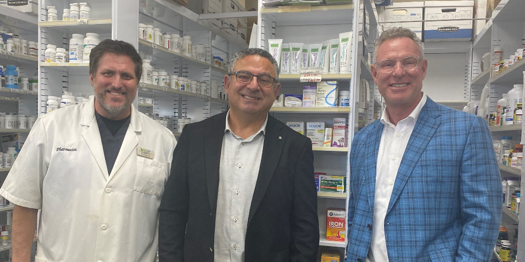 Thank you, @RepScottPeters, for visiting Mollison Pharmacy and getting a firsthand look at the critical role community pharmacies play in the health care system, the challenges they face, and the urgent need to pass #PBMreform now.
