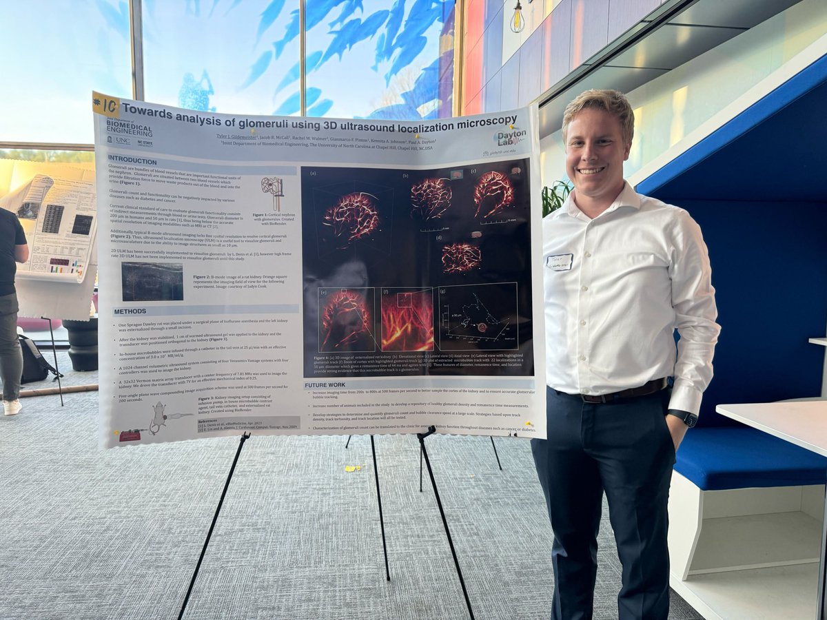DaytonLab's tweet photo. Thanks to @RevvityInc for hosting the In Vivo Imaging Seminar in RTP last week! 

Dayton Lab members attended the event and several presented at the poster session! (also, Andrew won an award for his work measuring aerosolized contrast agents in the lung!) https://t.co/SeyDAqSTRV