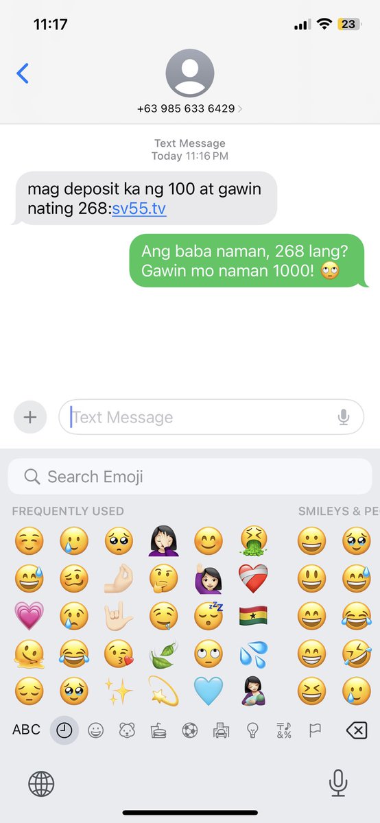 missellejadren's tweet photo. Ang baba naman nito mag offer. Higher, banker! 🙄🤦🏻‍♀️ HAHAHAHAHA https://t.co/MMdmWtlWKz