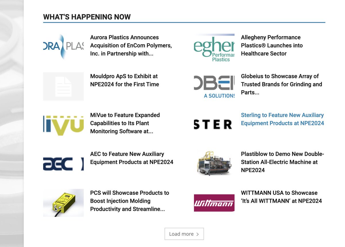 Next Step Inc. (@nextstepcomms) on Twitter photo Today's <a href="/PlasticsBizMag/">Plastics Business</a> homepage lists 10 top news stories, and eight of them are on <a href="/NextStepComms/">Next Step Inc.</a> clients! The #npe2024 news cycle is well underway, are you sending your news to the industry publications? #plastics #tradeshows #pr Today's <a href="/PlasticsBizMag/">Plastics Business</a> homepage lists 10 top news stories, and eight of them are on <a href="/NextStepComms/">Next Step Inc.</a> clients! The #npe2024 news cycle is well underway, are you sending your news to the industry publications? #plastics #tradeshows #pr