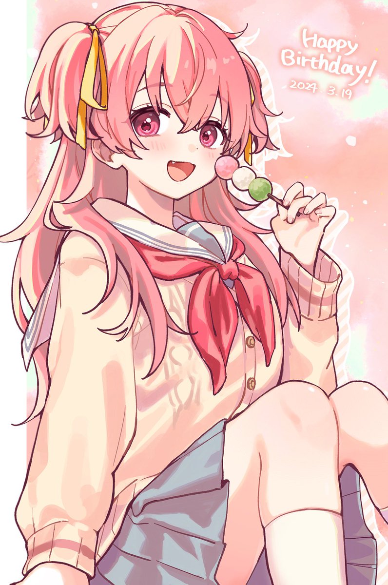 おめでとう🍡☘️
#桃井愛莉誕生祭2024