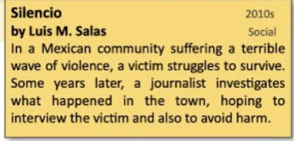 Wow! This <a href="/ZenobiaAward/">Zenobia Award</a> semifinalist sounds like the novel 2666 by Robert Bolano. Call me intrigued.