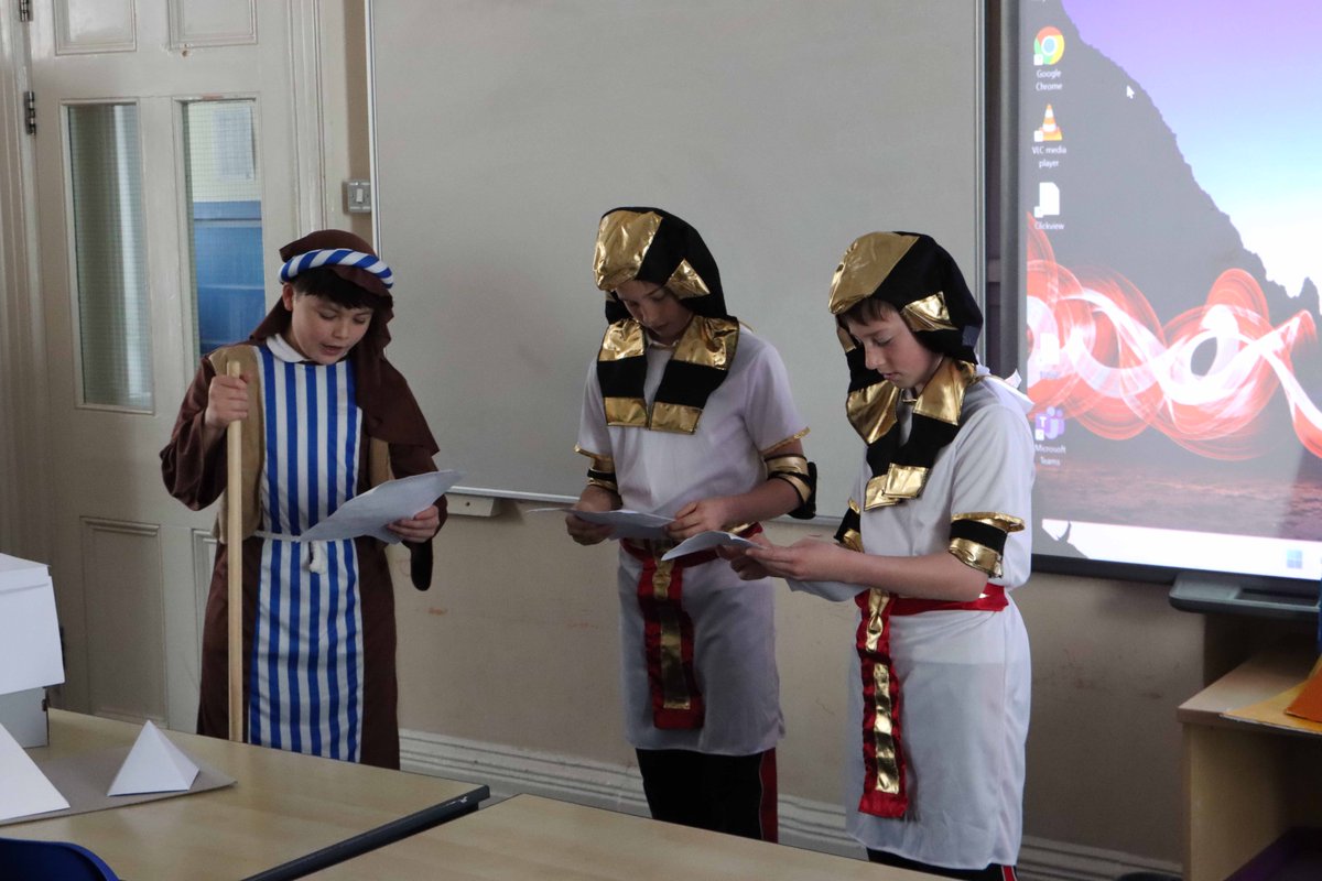 #PGSYear7 have been studying Moses and the 10 plagues in their #PGSPRS lessons. In an excellent display of knowledge and #PGSCreativity the pupils told the story of hoe Moses freed the Jewish people in a range of mediums. Mr Wickes then gifted the winners some tasty treats.