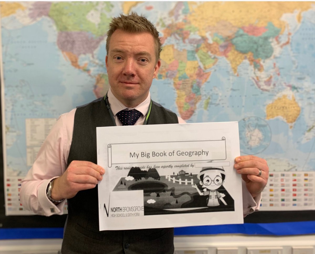 BBG for Y11 Geography students! Please support your child in completing theirs prior to exams! Bring them to Tuesday revision for extra help, highlight the areas you want to revisit! #Geography #gcserevision <a href="/NorthBromsgrove/">North Bromsgrove High School and Sixth Form 🌈</a>