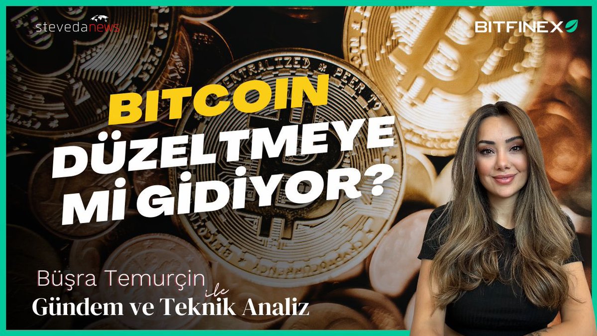 “#Bitcoin Düzeltmeye Mi Gidiyor?” Saat 21:00'de '@BusraTemurcin ile Gündem ve Teknik Analiz' programımızda genel piyasa analizi ile sizlerle olacağız. Bu gece muhteşem bir yayın sizleri bekliyor, kaçırmayın! 📌 youtube.com/watch?v=Q7eBVa…
