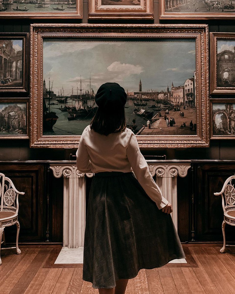 Books, art, galleries and museums are the best material things in the world, aren’t they?