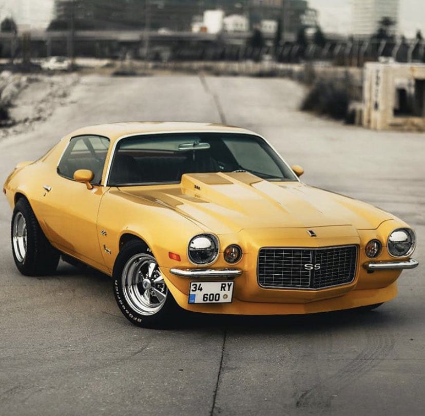 “Sarışın ve öfkeli” 1970 Chevrolet Camaro SS