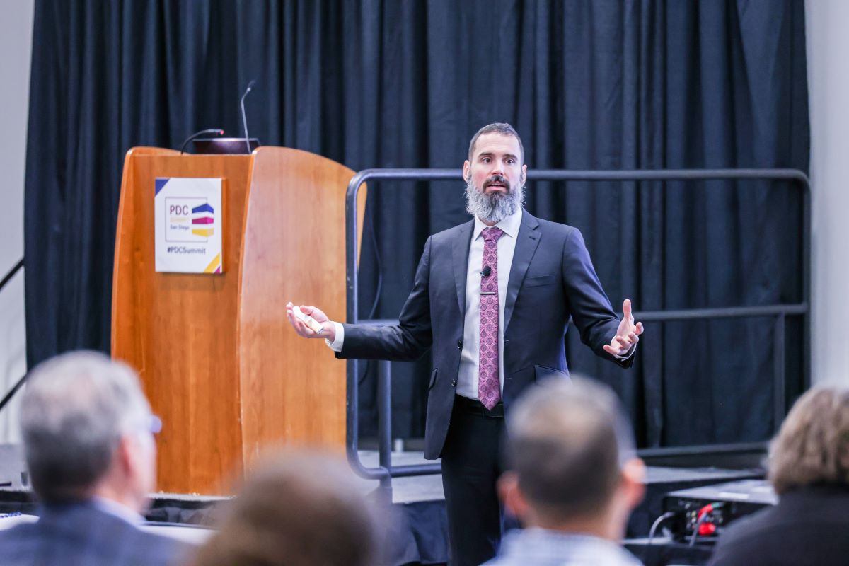 ASHEAHA's tweet photo. The #PDCSummit is in full swing today after preconference activities Sunday โ check out some of our favorite photos from the day!
@sholarichards leads the opening Keynote today. View todayโs full schedule here! https://t.co/9rYsRUpzau https://t.co/gAgmrNdnId