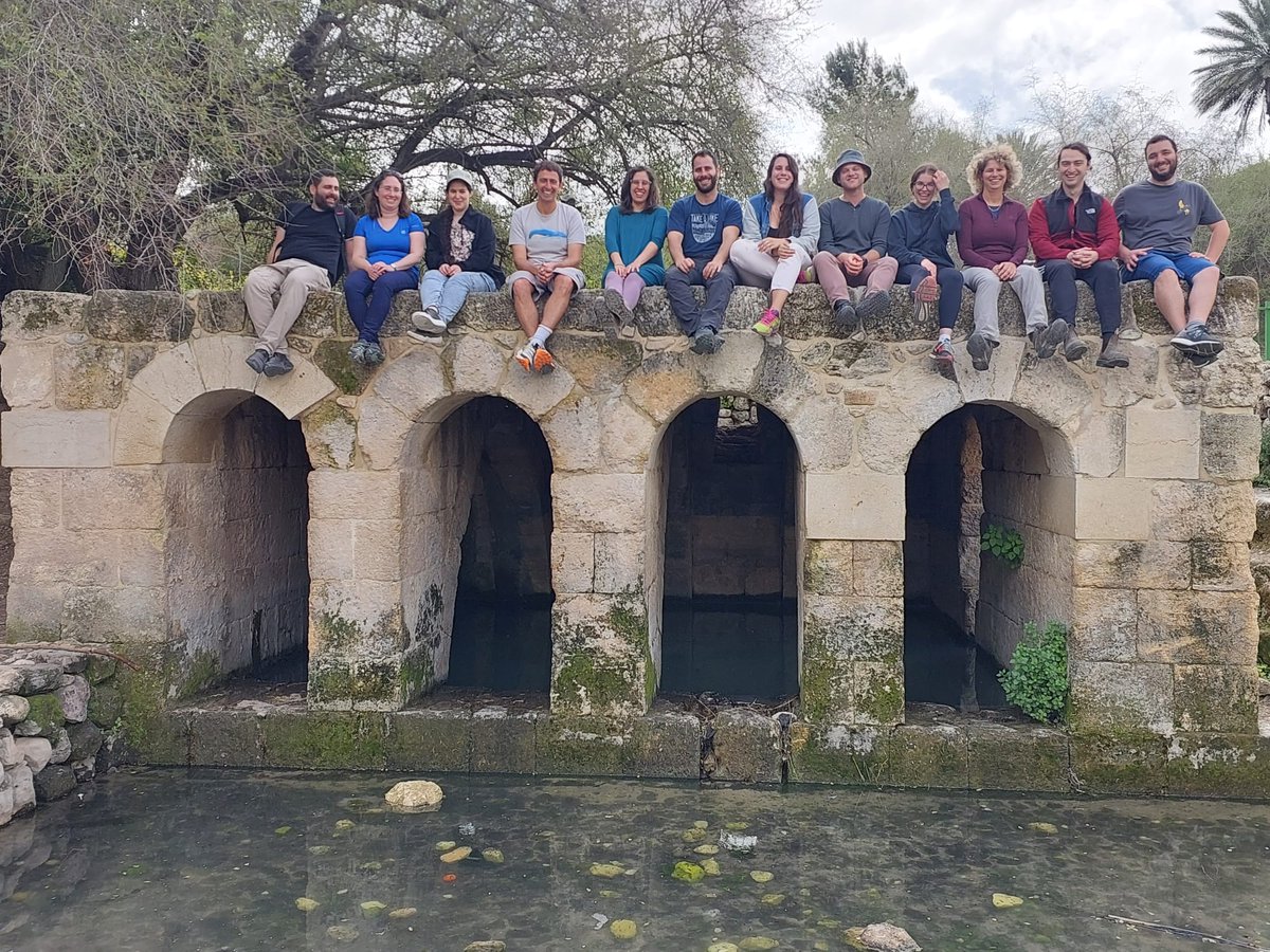 A lab trip to Park Ayalon and the beautiful Beit Hakshatot spring