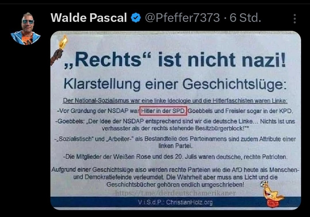 Und wieder mal einer, der die gesamte Geschichtswissenschaft belehrt.

Wie gut, dass Wissenschaft keine Meinung ist.
Mit solchen Meinungen wie @Pfeffer7373|s sieht man nämlich sehr, sehr dumm aus.
Und ein lookistisches Bonbon: siehe sein Profilfoto.